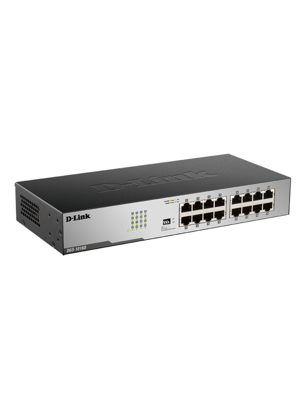D-Link DGS-1016D 16-Port Gigabit Unmanaged Desktop Switch | DGS-1016D ...